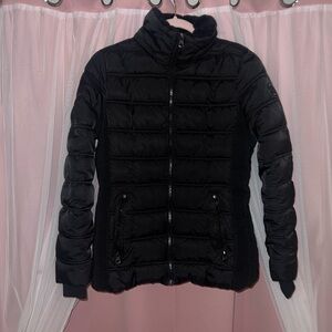 Nautica Black Puffer Jacket & Coat Women Size Small Pre-loved